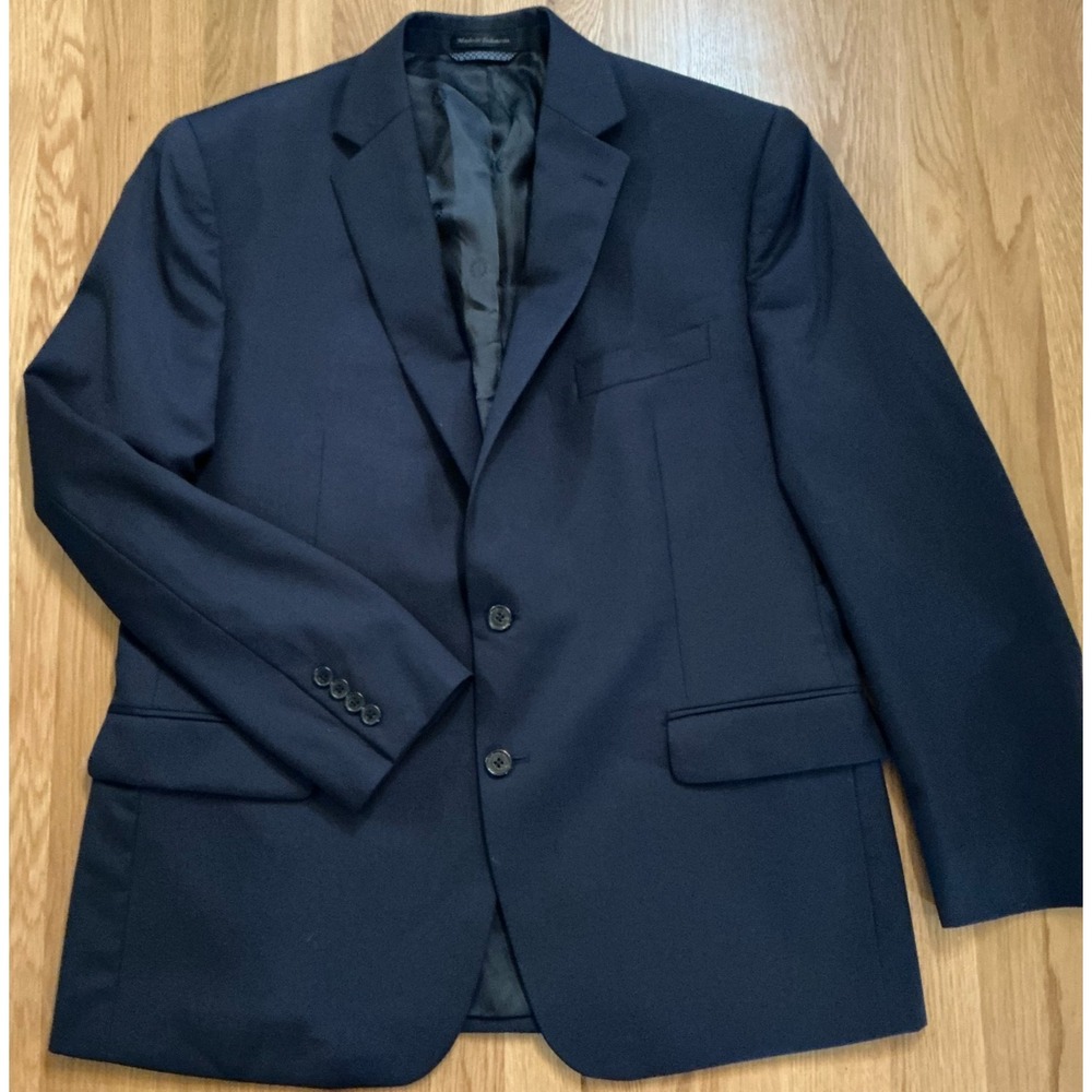 Lauren Ralph Lauren Navy Blue Blazer 44R Wool Blend Sport‎ Coat Jacket